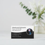 Orthopädie Beruflich Visitenkarte (Stehend Vorderseite)