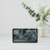 Orthopädie Custom QR Visitenkarte (Stehend Vorderseite)