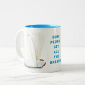 Orthopädie-Geschenk Zweifarbige Tasse (Vorderseite Links)