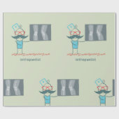 Orthopädie Geschenkpapier (Flach)