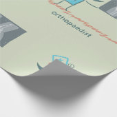 Orthopädie Geschenkpapier (Ecke)