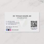 Orthopädie | Moderne Ernennung Visitenkarte (Vorderseite)