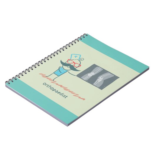 Orthopädie Notizblock (Linke Seite)