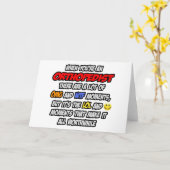 Orthopädie .. OMG WTF LOL Karte (Gelbe Blume)