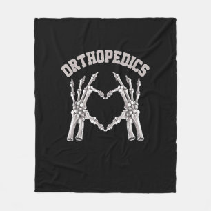 Orthopädie Skeleton Hand Herz Ortho Nurse Rn Cre Fleecedecke