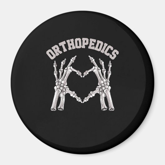 Orthopädie Skeleton Hand Herz Ortho Nurse Rn Cre Magnet (Vorne)