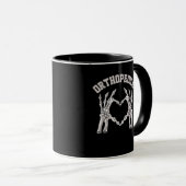 Orthopädie Skeleton Hand Herz Ortho Nurse Rn Cre Tasse (VorderseiteRechts)