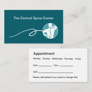 Orthopädie Spine Care Termine Visitenkarten Visitenkarte