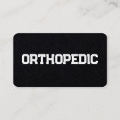 Orthopädie Spine Doctor Custom QR Visitenkarte (Vorderseite)
