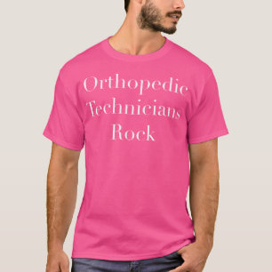 Orthopädie Techniker Rock Doctor Chirurg Assista T-Shirt