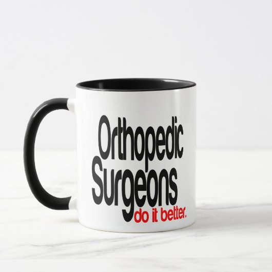 Orthopädie tun es besser tasse (Links)