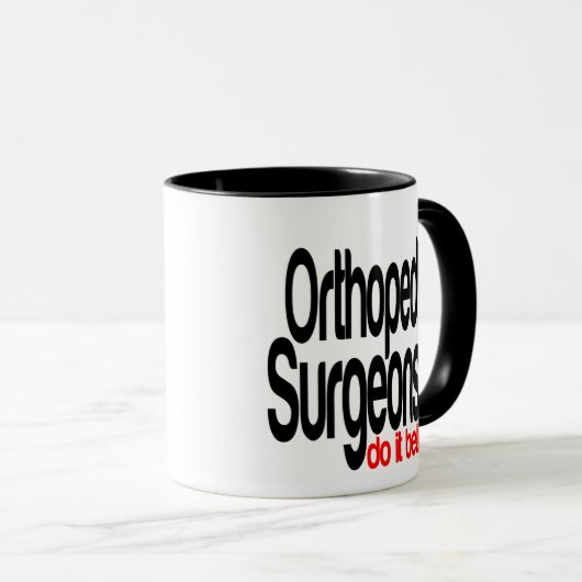 Orthopädie tun es besser tasse (VorderseiteRechts)