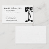 Orthopädie Visitenkarte (Vorne/Hinten)