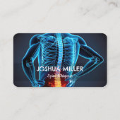 Orthopädie Visitenkarte (Vorderseite)