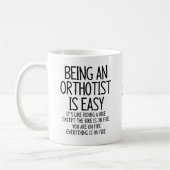 Orthopädiemechaniker Kaffeetasse (Links)