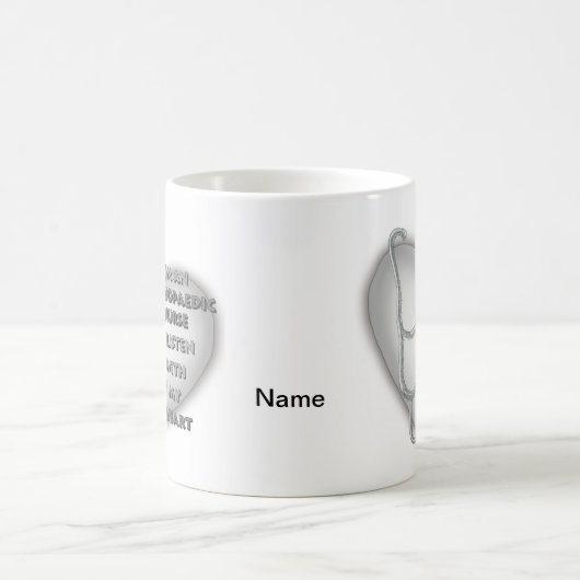Orthopädische Krankenschwester Kaffeetasse (Mittel)