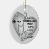 Orthopädische Krankenschwester Keramik Ornament (Rechts)