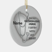 Orthopädische Krankenschwester Keramik Ornament (Rechts)