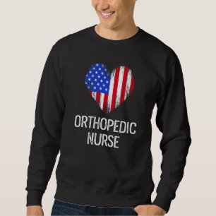 Orthopädische Krankenschwester Ortho Pflege Rn 23 Sweatshirt