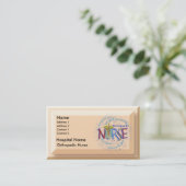 Orthopädische Krankenversicherungskarten Visitenkarte (Stehend Vorderseite)