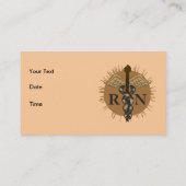 Orthopädische Krankenversicherungskarten Visitenkarte (Rückseite)