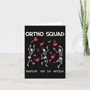 Orthopädische lustige Valentinstag - Ortho Team Sk Karte