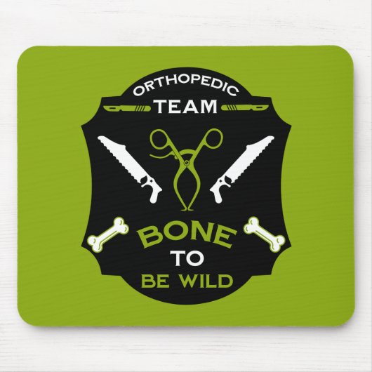 Orthopädische Operation Mousepad (Vorne)