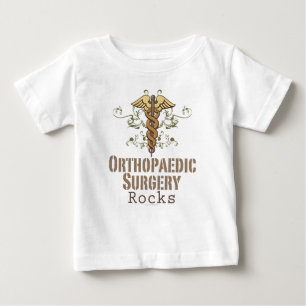 Orthopädische Operation schaukelt Säuglings-lang Baby T-shirt