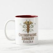 Orthopädische Operation schaukelt Tasse (Links)