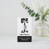 Orthopädische Operation Terminkarte (Stehend Vorderseite)