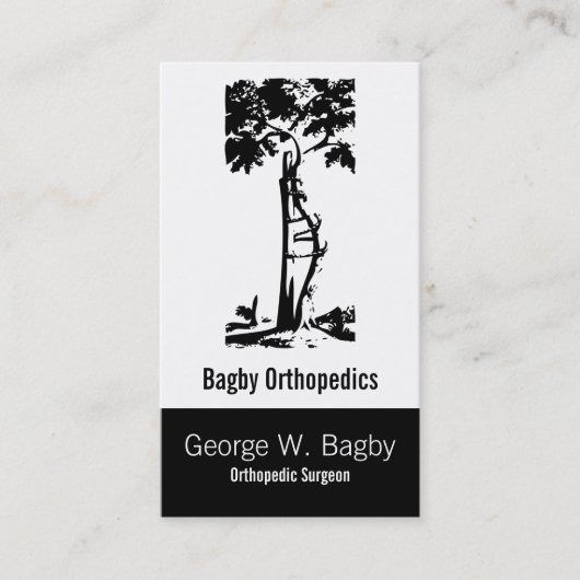 Orthopädische Operation Terminkarte (Vorderseite)