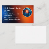 Orthopädische Visitenkarten für Ärzte Visitenkarte (Vorne/Hinten)