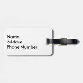 Orthopädischer Chirurg Gepäckanhänger (Rückseite horizontal)