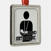 ORTHOPÄDISCHER DOKTOR CHRISTMAS ORNAMENT BONE (Rechts)