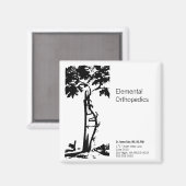 Orthopädischer gekrümmter Baum Magnet (Vorderseite/Rückseite)