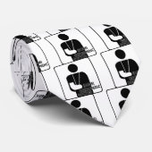 ORTHOPÄDISCHER (KNOCHEN) DOKTOR LOGO KRAWATTE (Gerollt)