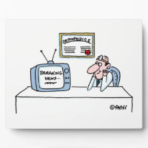 Orthopädist Cartoon Funny Medical Office Plaque