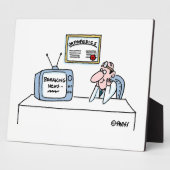 Orthopädist Cartoon Funny Medical Office Plaque Fotoplatte (Seite)