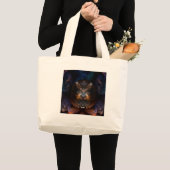 Orthricon Fraktal Art Jumbo Stoffbeutel (Vorderseite (Produkt))