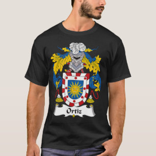 Ortiz Coat of Arms Familienwappen T-Shirt
