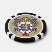 Ortiz Heraldic Arms Pokerchips (Einzeln)