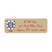 Ortiz Heraldic Shield (Vorne)