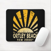 Ortley Beach Nj - Sunny Ortley Beach New Jersey  Mousepad (Mit Mouse)
