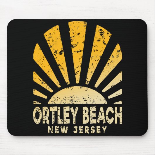 Ortley Beach Nj - Sunny Ortley Beach New Jersey  Mousepad (Vorne)