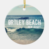 Ortley Strand - 2013 - Erholung am Jersey-Ufer Keramikornament (Vorne)