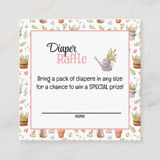 Örtlich angelegte Windlerkarte Begleitkarte (Vorderseite)