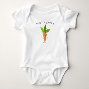 Örtlich angelegter Bauernhof Frisch Baby Strampler