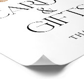 Ortseigene Bauern Marktbuch- und Geschenkzeichen Poster (Ecke)