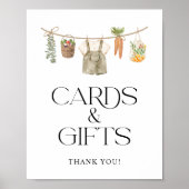 Ortseigene Bauern Marktbuch- und Geschenkzeichen Poster (Vorne)