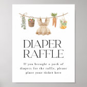 Ortseigene Bauern Marktpreisabbilderzeichen Poster (Vorne)